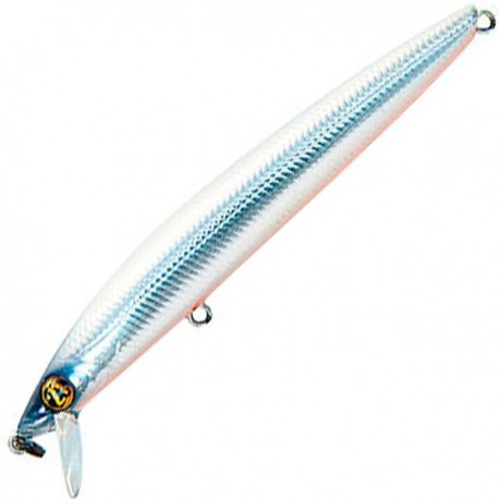 Воблер Pontoon 21 Marionette Minnow 90F-SR (721/Alumina Ivory Back Silver) 90/7.1