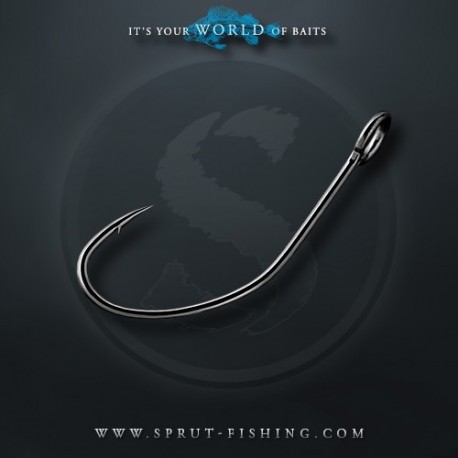 Крючки Одинарные Sprut Hari S-21 BC  N6 (Single Bait Hook) 1упак*9шт