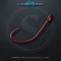 Крючки Одинарные Sprut Hari S-21 RD  N6 (Single Bait Hook Red) 1упак*9шт