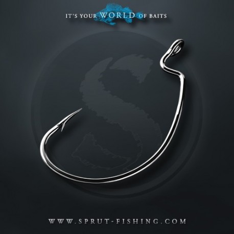 Крючки Офсетные Sprut Sumi B-93 BC       N7/0 (Offset Wide Gap Hook) 1упак*2шт