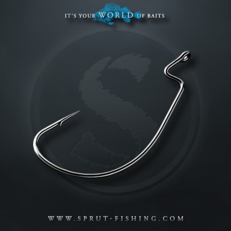 Крючки Офсетные Sprut Suna B-94 BC    N3/0 (Offset Worm Hook Slim) 1упак*5шт