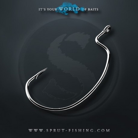 Крючки Офсетные Sprut Tama B-51 BC    N3/0 (Offset Round Hook) 1упак*4шт