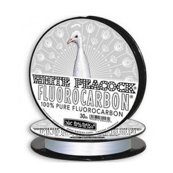 Леска Зимняя Balsax White Peacock Fluorocarbon (Clear/0