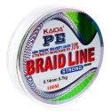 Шнур Kaida Braid Line Strong (Green/0,14mm/6,7kg/100m)