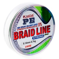 Шнур Kaida Braid Line Strong (Green/0