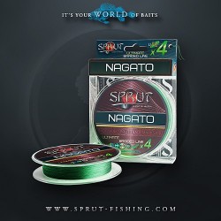 Шнур Sprut NAGATO Hard Ultimate Braided Line x4 ( 95m/Dark Green/0,10mm/8,3kg)