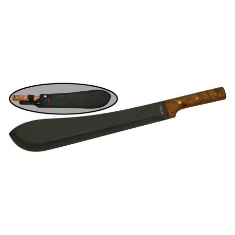 Нож Viking Nordway H026 (Мачете/Сталь-420/Рукоять-Дерево/Чехол-Нейлон)