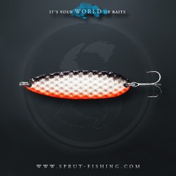 Блесна Колеблющаяся Sprut Sujihiki Spoon (90mm/31g/WOBK)