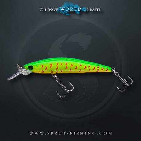 Воблер Sprut Anko Minnow 65SP (Suspending/65mm/4g/0