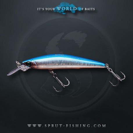 Воблер Sprut Anko Minnow 65SP (Suspending/65mm/4g/0