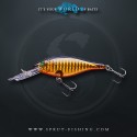 Воблер Sprut Buri Shad 3D 70F (Floating/70mm/11g/2-3m/GB-3D) A727