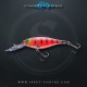 Воблер Sprut Buri Shad 3D 70F (Floating/70mm/11g/2-3m/RP-3D)