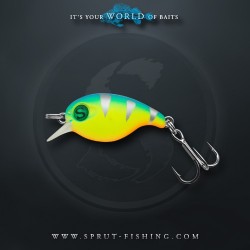 Воблер Sprut Chibi Crank 28F (Floating/28mm/2g/0