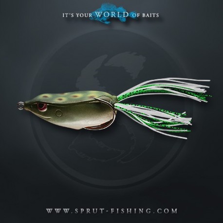 Воблер Sprut Ika Frog 55TW (Top Water/55mm/12g/Top Water/FR)