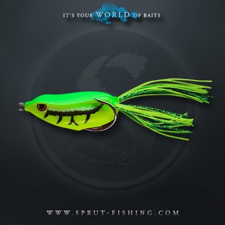 Воблер Sprut Ika Frog 55TW (Top Water/55mm/12g/Top Water/GR) A11