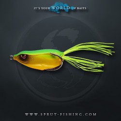 Воблер Sprut Ika Frog 55TW (Top Water/55mm/12g/Top Water/L)