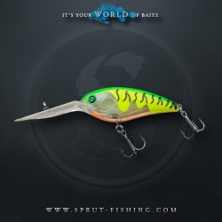 Воблер Sprut Kabuto 75F (Floating/75mm/25g/3-5m/CRFT1)