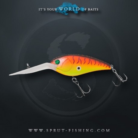 Воблер Sprut Kabuto 75F (Floating/75mm/25g/3-5m/HT2)