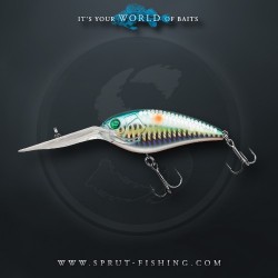 Воблер Sprut Kabuto 75F (Floating/75mm/25g/3-5m/SMLT-SC)