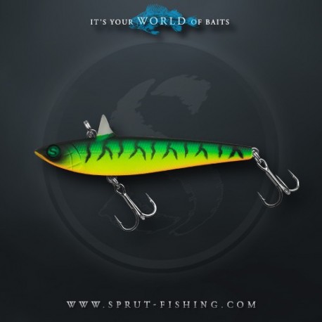 Воблер Sprut Miho Jig 77S (Sinking/77mm/15g/Sinking/FT1)