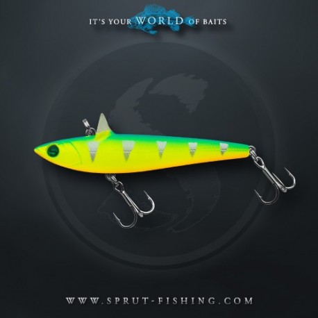 Воблер Sprut Miho Jig 77S (Sinking/77mm/15g/Sinking/LBP)