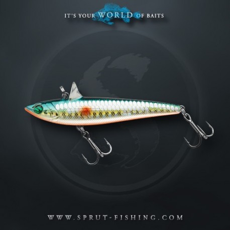 Воблер Sprut Miho Jig 77S (Sinking/77mm/15g/Sinking/SMLT-SC)