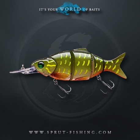 Воблер Sprut Namazu 120F (Floating/120mm/30g/1-2m/PK)