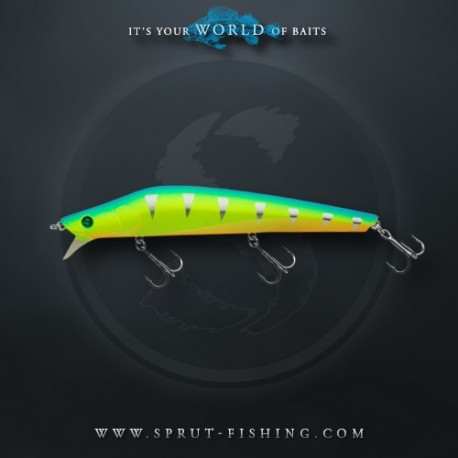 Воблер Sprut Rikato 127F (Floating/127mm/21