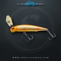 Воблер Sprut Rufu Shine 70S (Sinking/70mm/9g/0,5-1m/OSC)