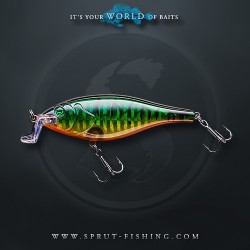 Воблер Sprut Saba Shad 3D 57F (Floating/57mm/6g/1-1