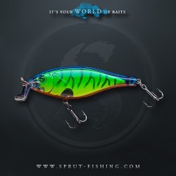 Воблер Sprut Saba Shad 3D 70F (Floating/70mm/9