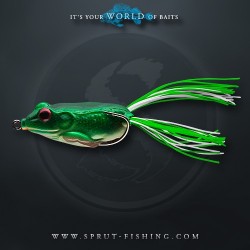 Воблер Sprut Sawa Frog 65TW (Top Water/65mm/21g/Top Water/MLT)