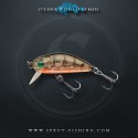 Воблер Sprut Taburo Trout 35S (Sinking/35mm/2,7g/0,1-0,5m/CRBK1)