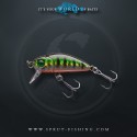 Воблер Sprut Taburo Trout 35S (Sinking/35mm/2,7g/0,1-0,5m/GRP)