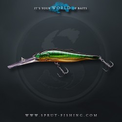 Воблер Sprut Tara Troll 3D 137F (Floating/137mm/44g/4