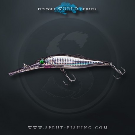 Воблер Sprut Tara Troll 3D 137F (Floating/137mm/44g/4