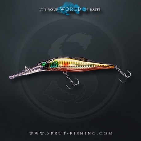 Воблер Sprut Tara Troll 3D 137F (Floating/137mm/44g/4