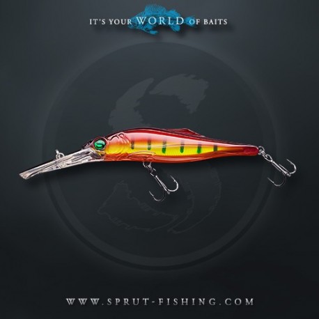 Воблер Sprut Tara Troll 3D 137F (Floating/137mm/44g/4