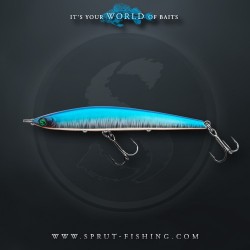 Воблер Sprut Teru Stick 115S (Sinking/115mm/20g/Sinking/SB)