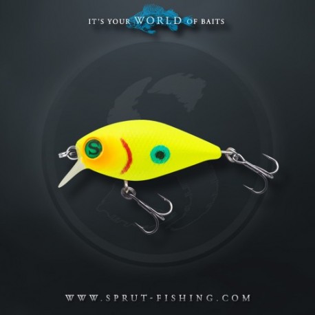 Воблер Sprut Uni Crank 36F (Floating/36mm/4g/0