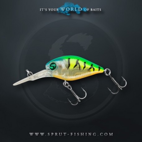 Воблер Sprut Uni Crank DD 36F (Floating/36mm/4