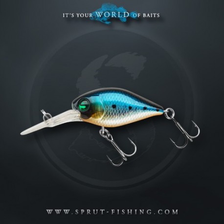 Воблер Sprut Uni Crank DD 36F (Floating/36mm/4