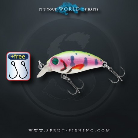 Воблер Sprut Rini Crank 32F (Floating/32mm/2