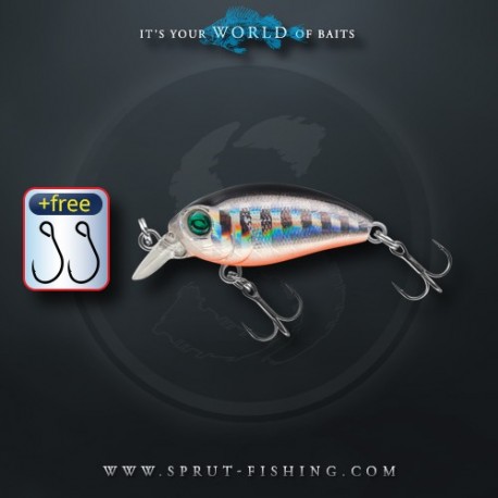 Воблер Sprut Rini Crank 32F (Floating/32mm/2