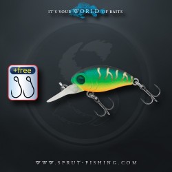 Воблер Sprut Rini Crank D 32F (Floating/32mm/3g/0