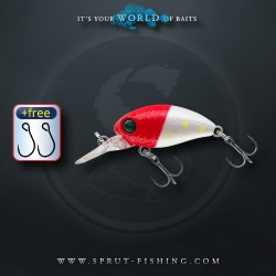 Воблер Sprut Rini Crank D 32F (Floating/32mm/3g/0