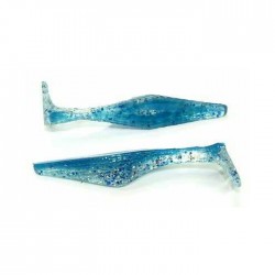 Силиконовая приманка Lucky Craft Double Diamond Swimmer 3-519 (Blue Diamond) 1упак*3шт