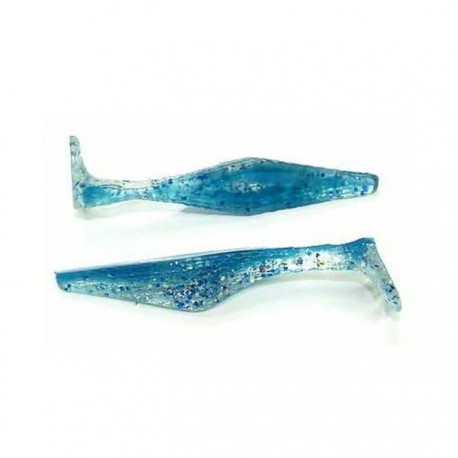 Силиконовая приманка Lucky Craft Double Diamond Swimmer 3-519 (Blue Diamond) 1упак*3шт