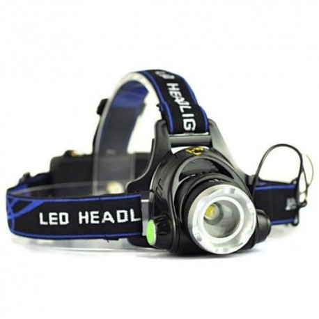 Фонарь Налобный Headlamp HL-19-T6 (58000W2x9800mAh/Zoom/ЗУ+Прикуриватель