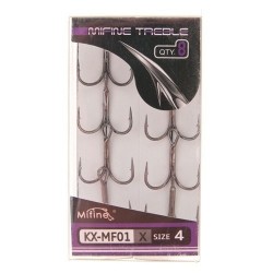 Крючки Mifine KX-MF01/X N 2 (Тройные) 1упак*6шт